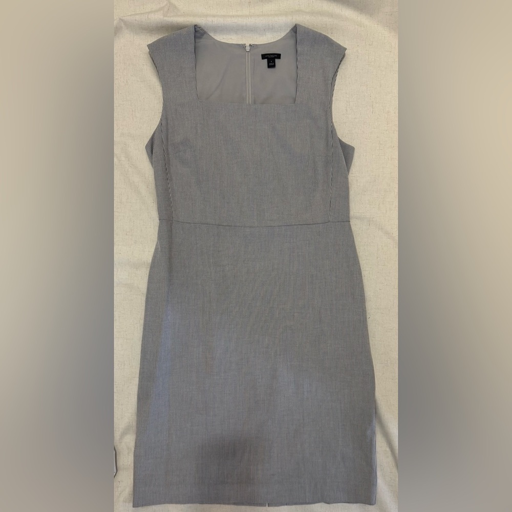 Ann Taylor Classic Striped Mini Dress